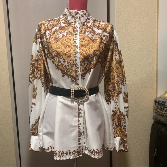 Oversize button up shirt size L - Picture 7 of 14